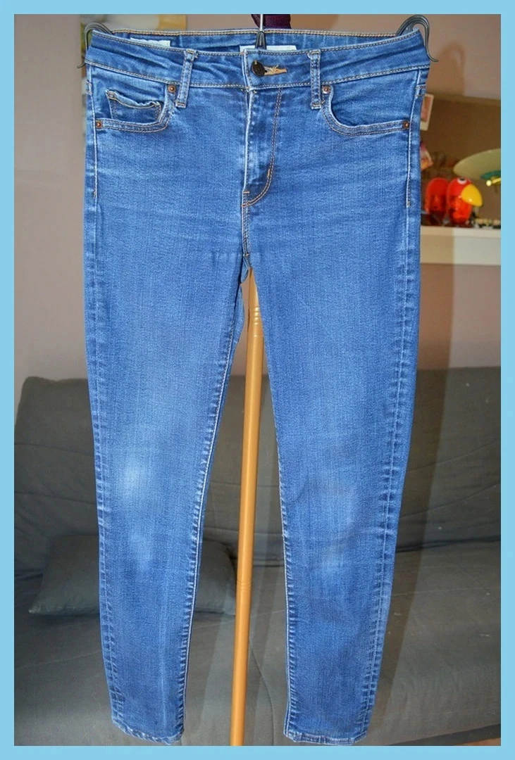 Jeans Skinny Levi's – S – Bleu – Modèle 711 Skinny